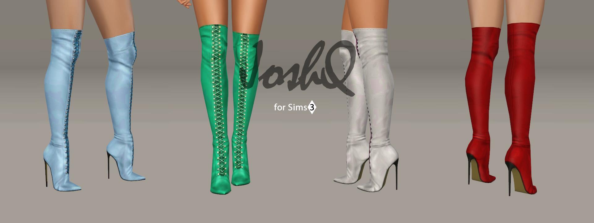 1920 x 720 - jpeg. thigh high boots impossible boot edit sims mod support n...