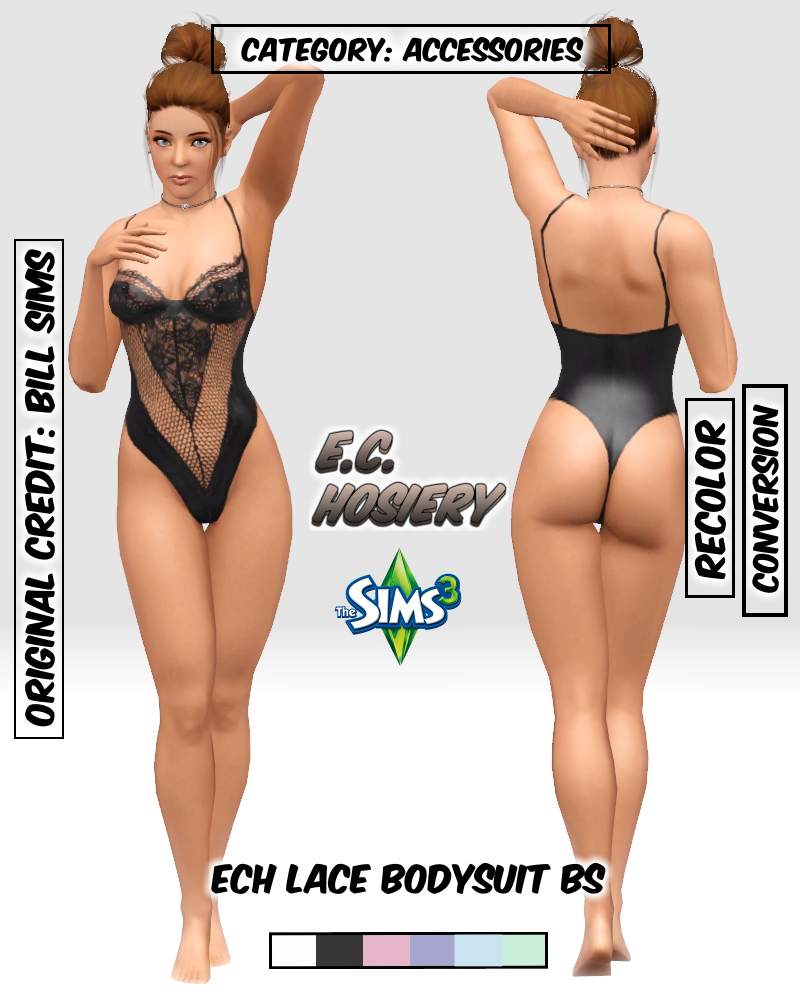 ECH Bill Sims Lace Bodysuit Conversion!