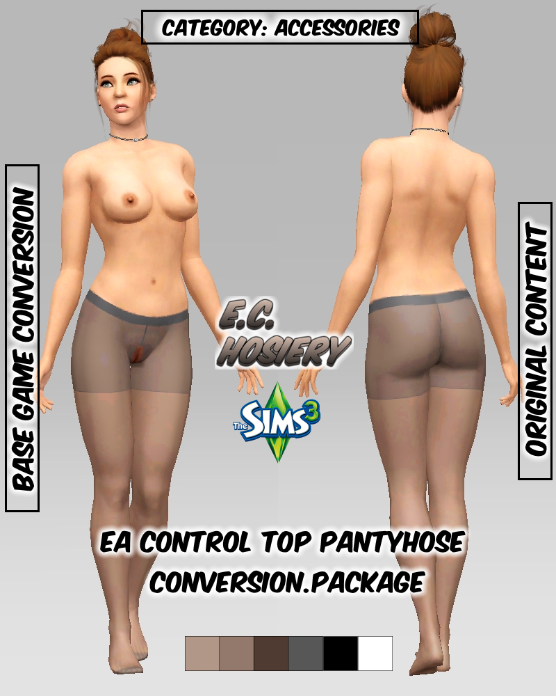 EA Control Top Pantyhose Conversion