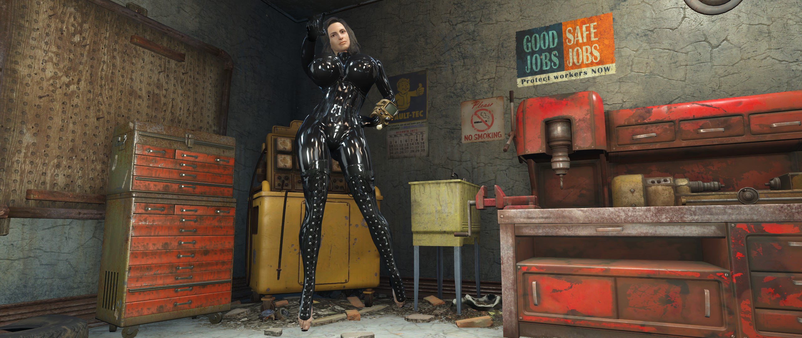 FusionGirl Inflatable Latex - Fallout 4 - Clothing - NSFWmods.com