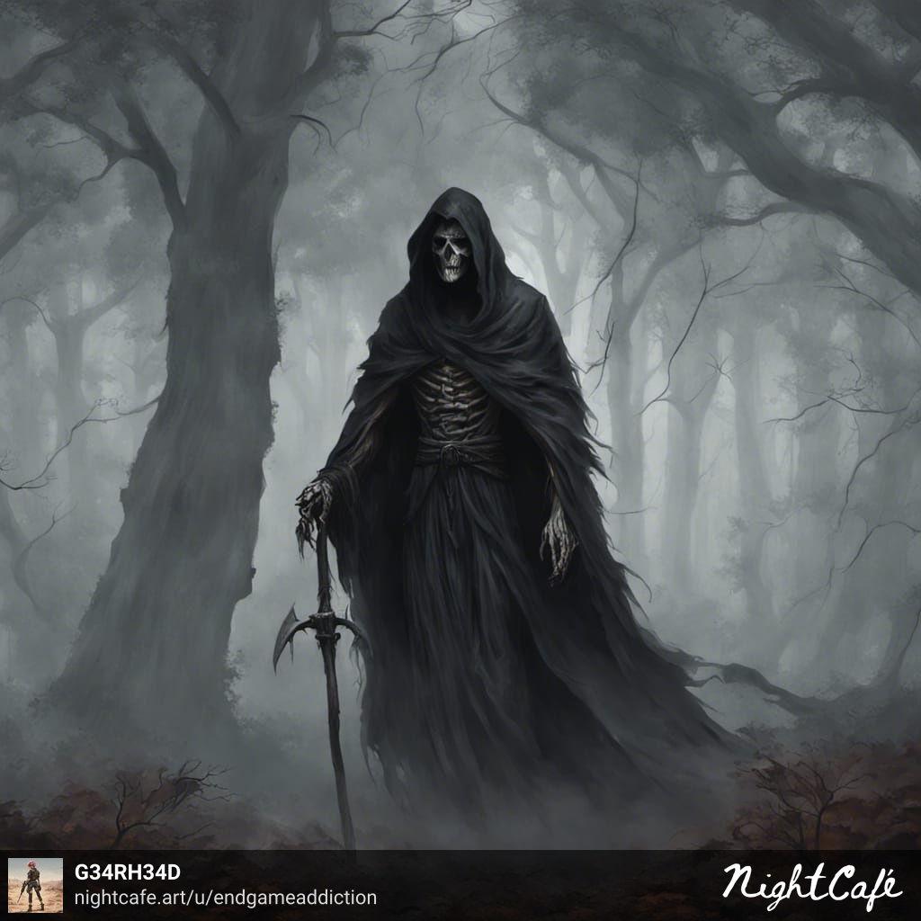 Skeletal Grim Reaper
