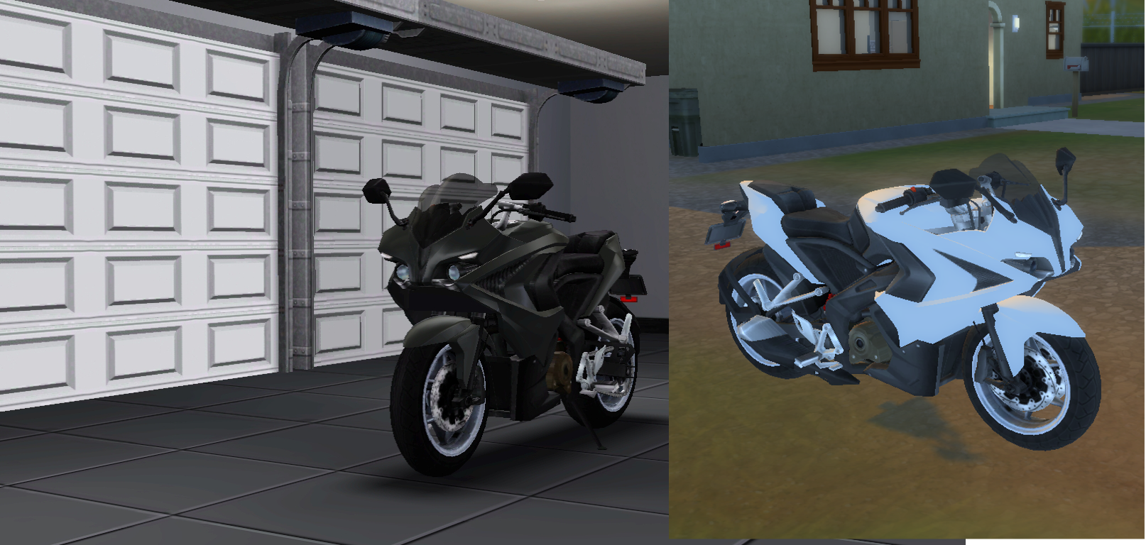Bajaj Pulsar RS200 for the sims 3 and sims 4