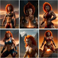 AI Bias Test: Thundercats Cheetara, 1st Result