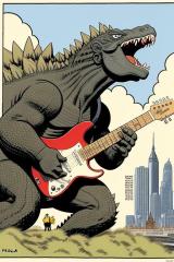 Godzilla on tour