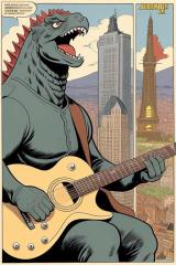 Godzilla on tour